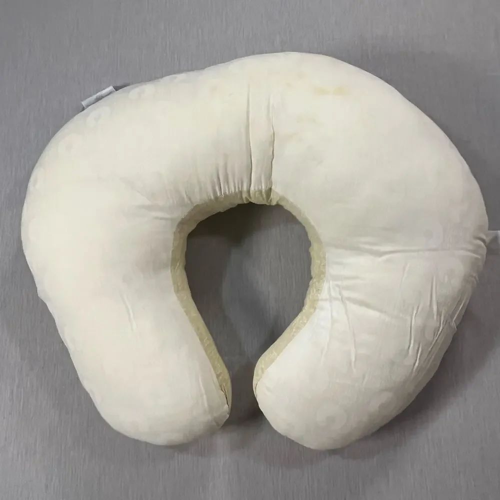 Vintage Boppy Bare Naked Nursing Pillow w/ Blue Vine & Jungle Covers Baby‎